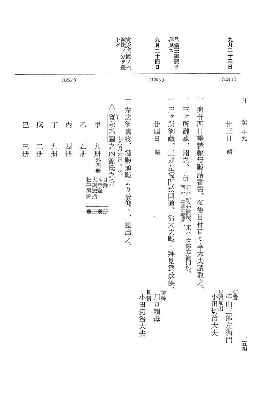『大日本近世史料』 幕府書物方日記 16 元文５年 p.153