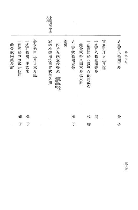 『大日本維新史料 類纂之部』 井伊家史料 1 文政3年1月～嘉永2年6月 p.366