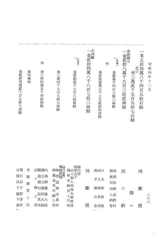 『大日本維新史料 類纂之部』 井伊家史料 5 安政4年1月～同5年2月 p.366