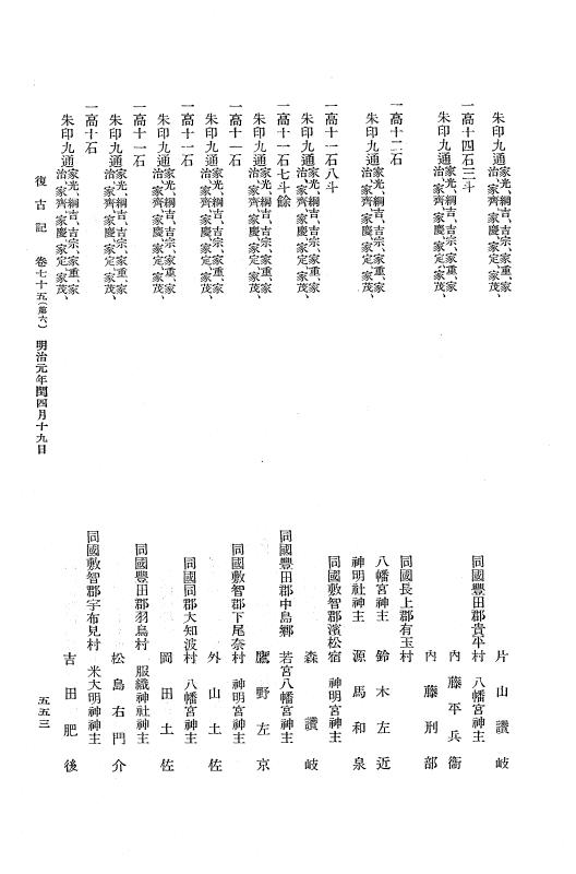 『復古記』 復古記 4 明治元年4月24日 - 明治元年閏4月25日 p.553