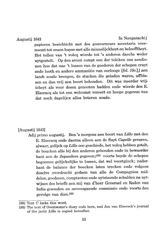 『日本関係海外史料』 オランダ商館長日記 17 原7  1642年10月-1643年09月 p.53