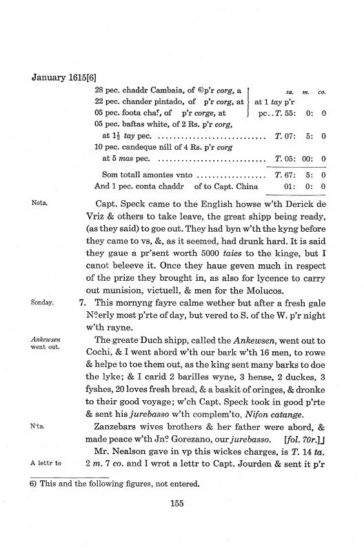 『日本関係海外史料』 イギリス商館長日記 1 原文編之上 元和1年5月～2年11月 p.153